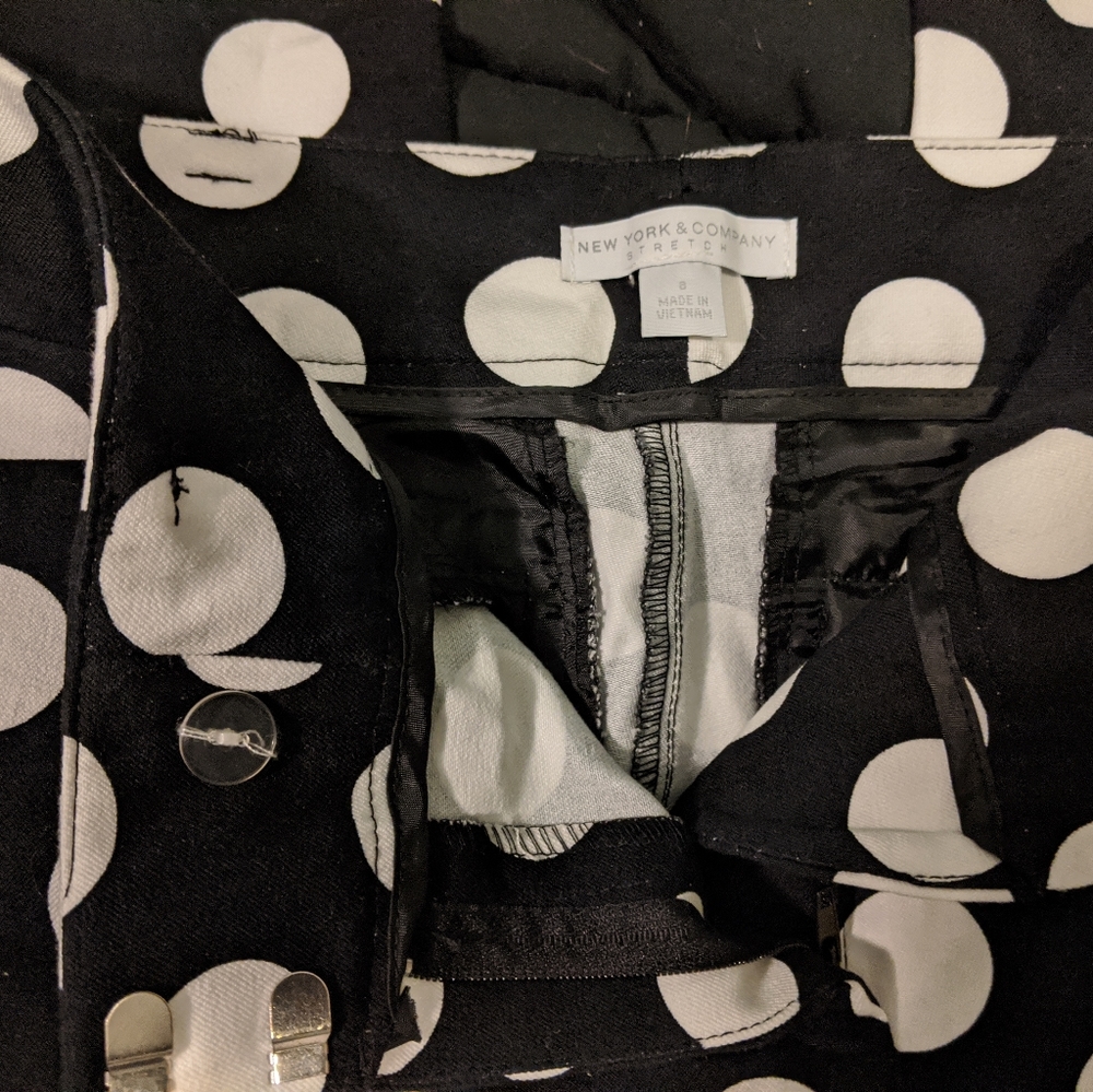 Polka dots Capri pants